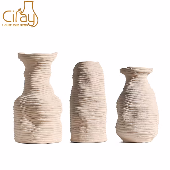 공장 도매 수제 마른 꽃 장식용 꽃병